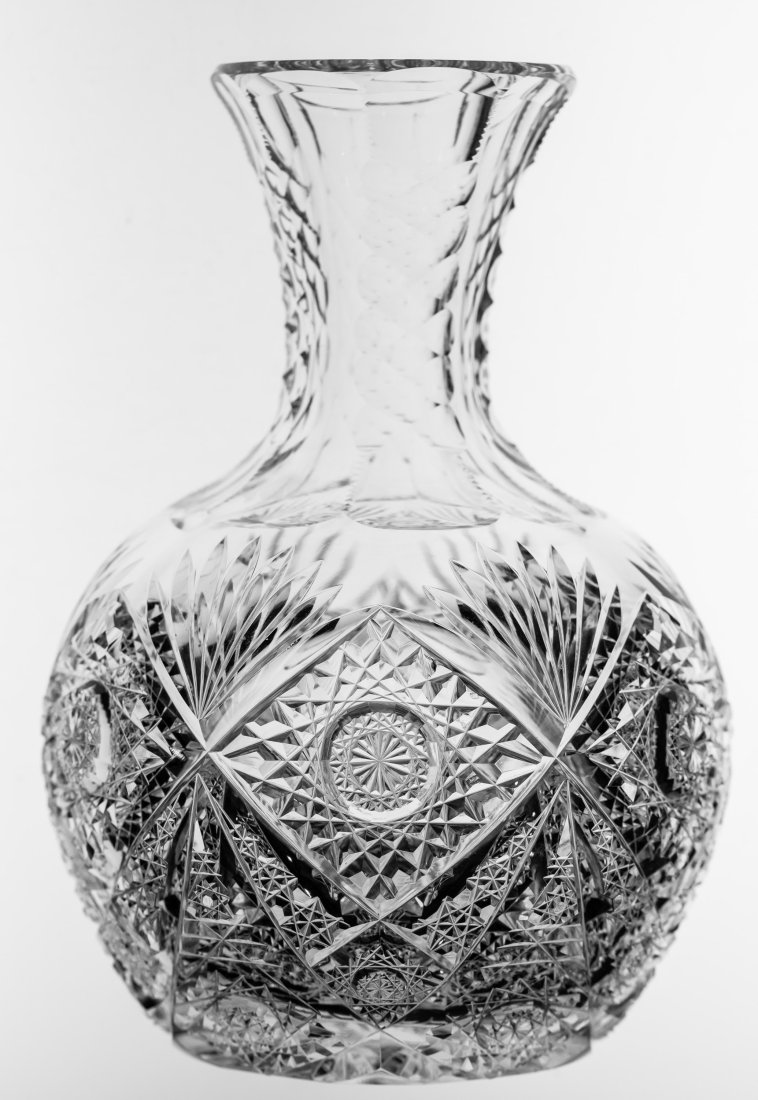 Wonderful Hawkes Kensington Cut Glass Carafe to pieces! (1 of 4)