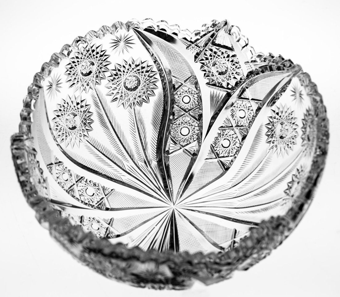 Fantastic Anderson? Libbey? Brilliant Cut Glass Bowl (1 of 6)