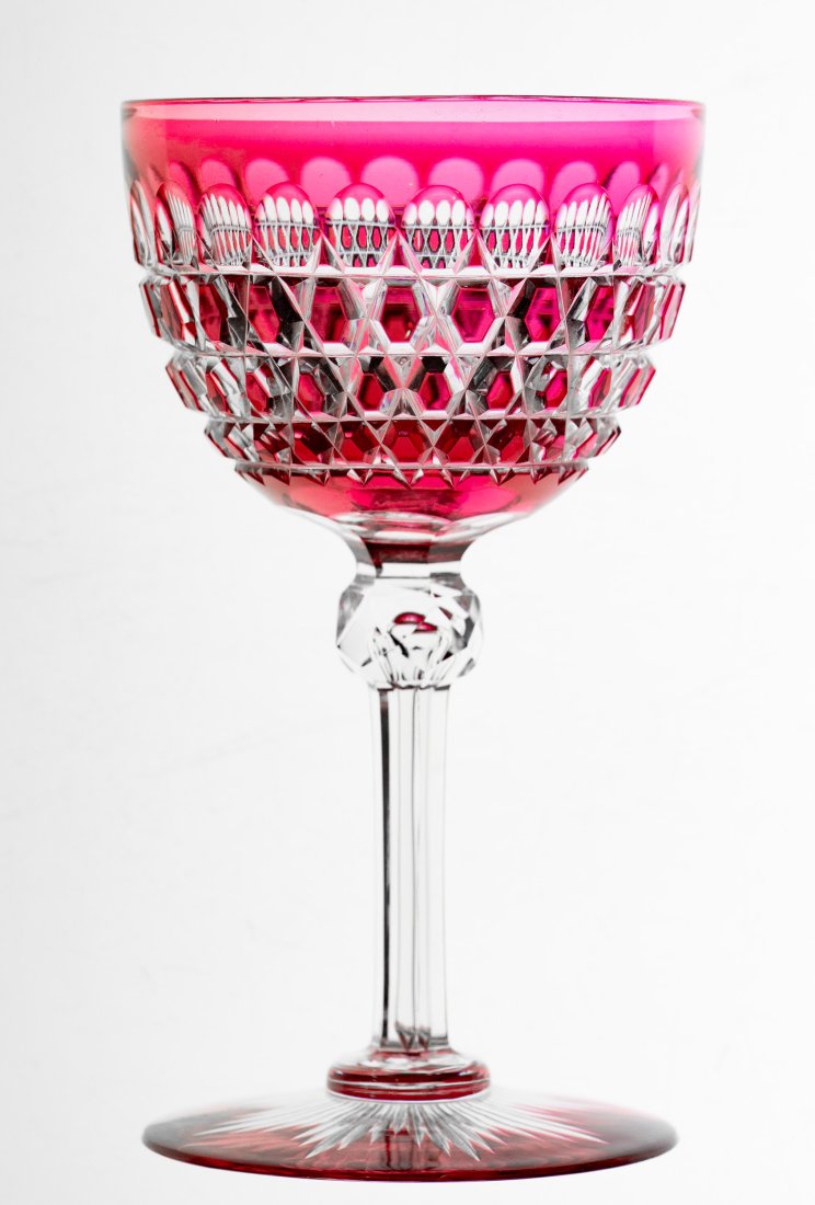 Fabulous Cranberry Boston & Sandwich American Brilliant Period Cut