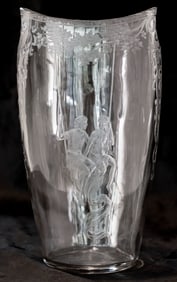 Important & Rare William Morse Hawkes American Cut Glass Vase