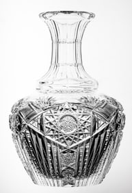 Beautiful J. Hoare? American Brilliant Cut Glass Carafe