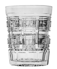 Extremely Rare Hawkes Albany American Brilliant Period Cut Glass Tumbler