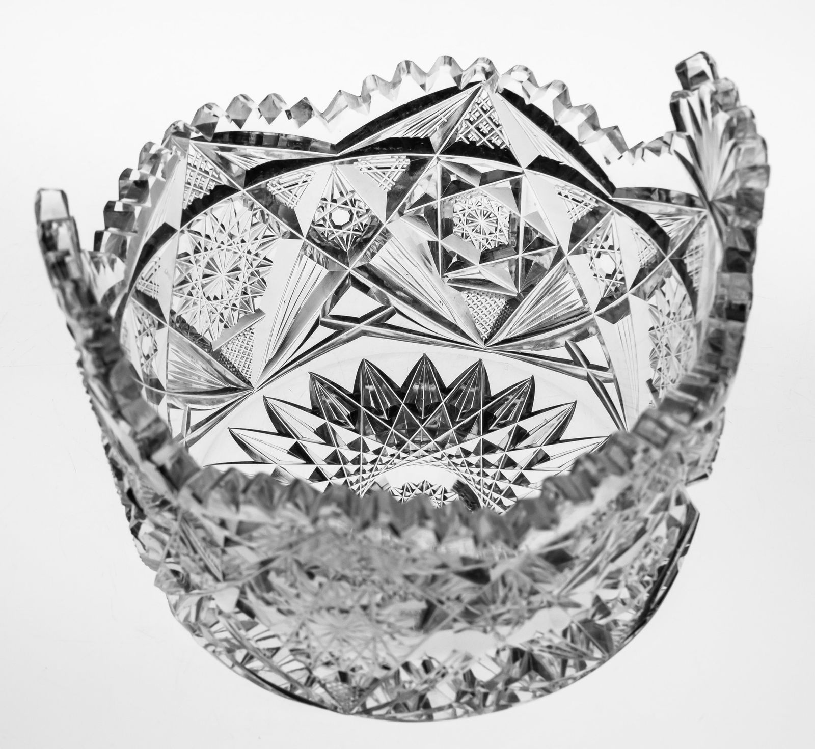 Nice William C. Anderson American Brilliant Period Cut Glass Ice Bucket (1 of 5)