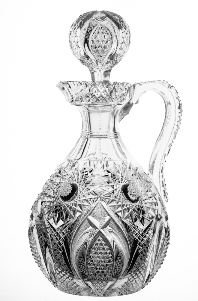 The BEST Libbey Columbia American Brilliant Period Cut Glass Decanter (1 of 11)