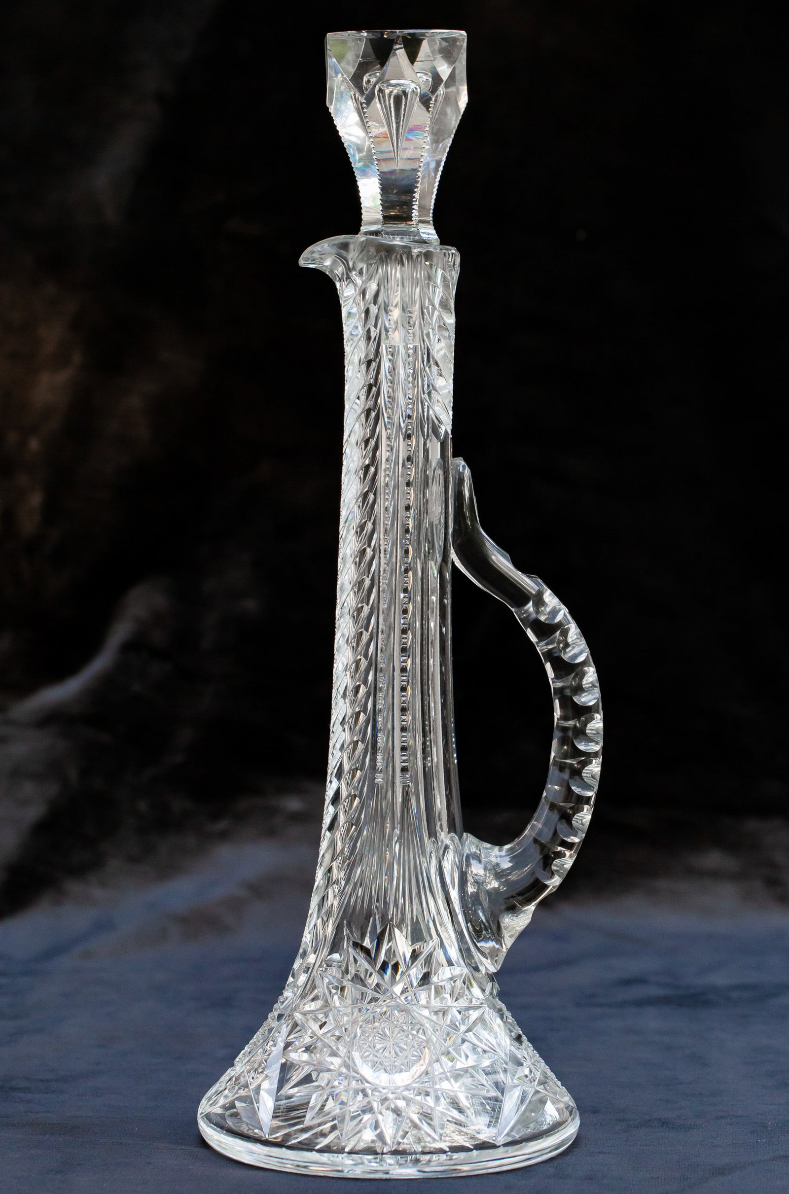 Elegant Pairpoint? Thin American Brilliant Period Cut Glass Cordial Decanter (1 of 7)