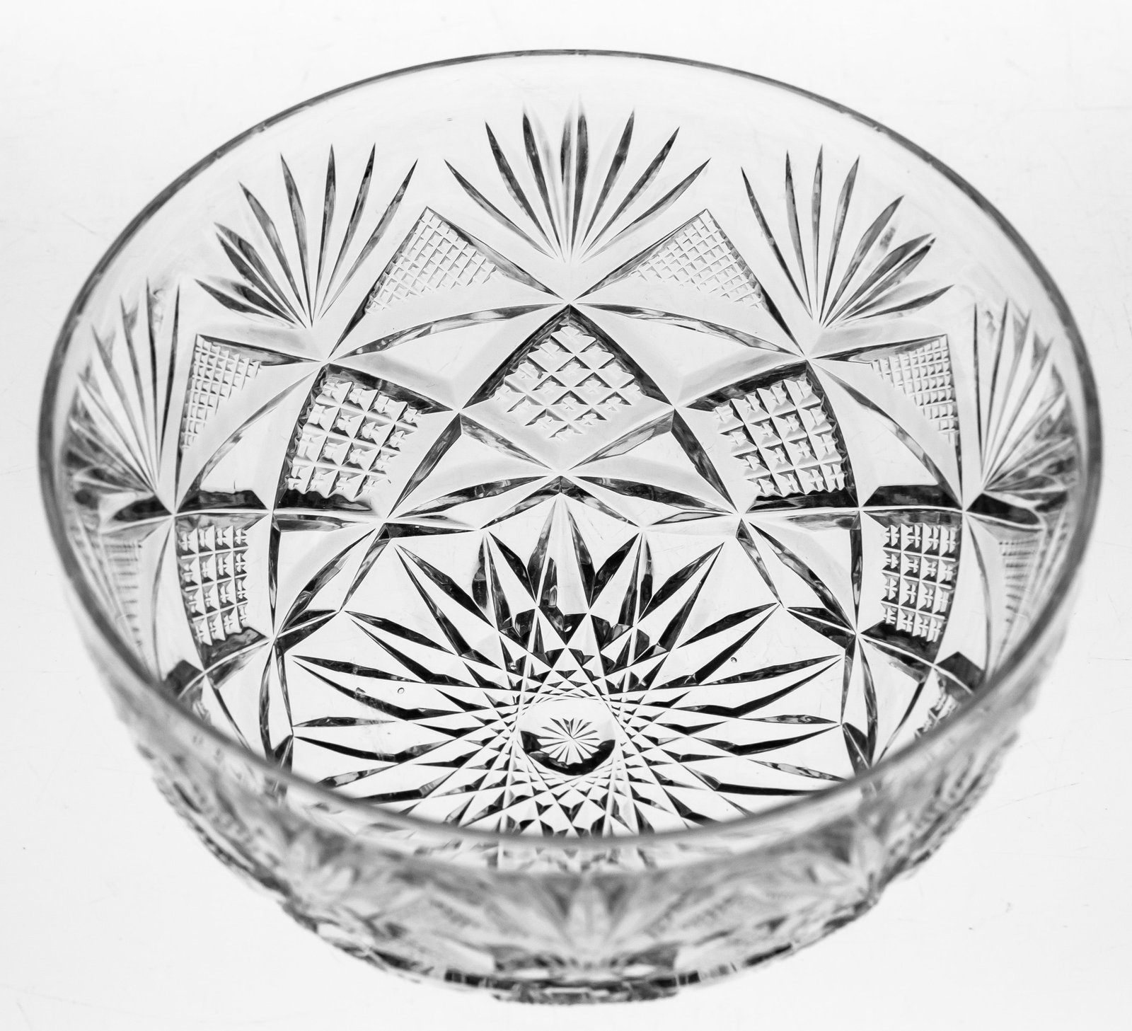 Nice Dorflinger Colonial American Brilliant Period Cut Glass Finger Bowl (1 of 2)