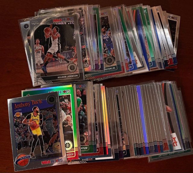 2019/20 NBA Hoops Premium Stock (Lot 80+) (1 of 1)