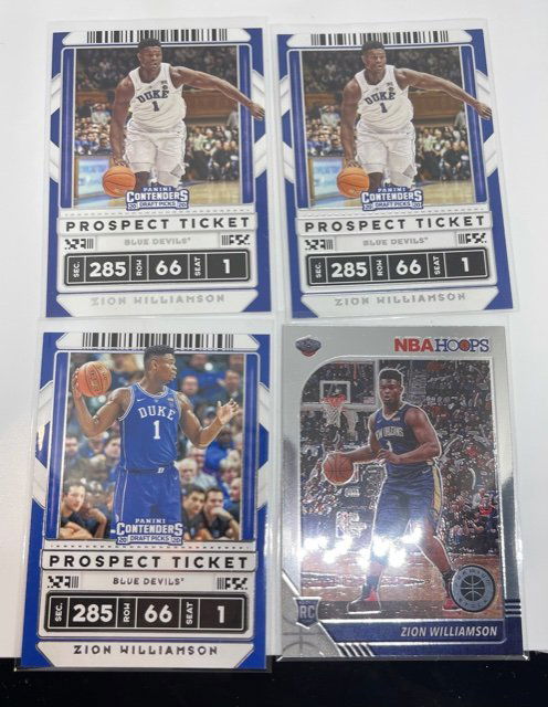 Zion Williamson Rookie Lot (1 of 1)