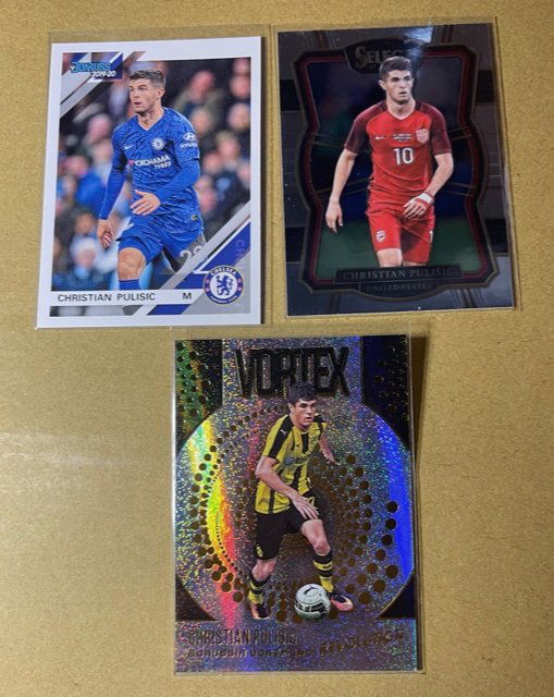 Christian Pulisic Card Lot (3 Cards) (1 of 1)