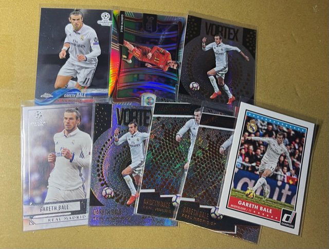 Gareth Bale Card Lot (8 Cards) (1 of 1)