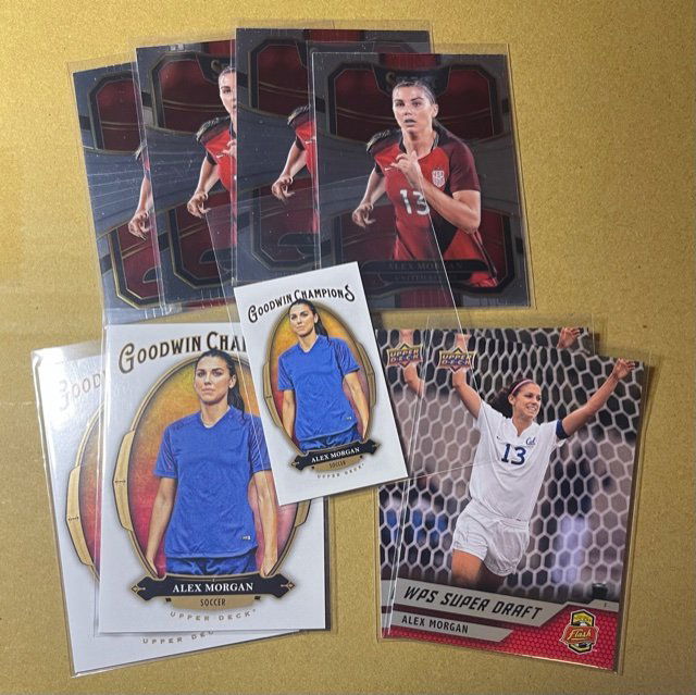 Alex Morgan Card Lot (9 Cards) (1 of 1)