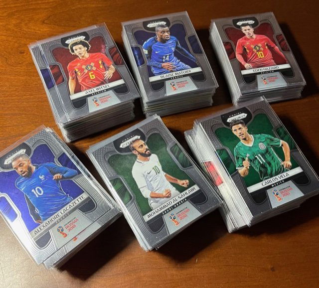 2018 Prizm World Cup LOT (280+ Cards) (1 of 1)