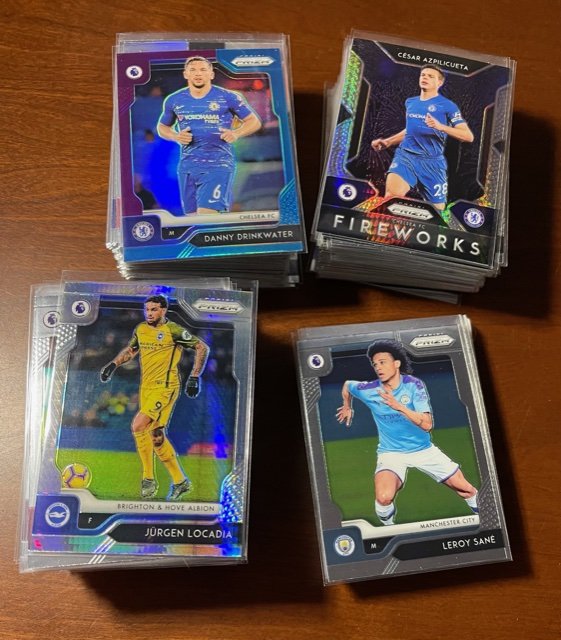 2019/20 Prizm EPL Soccer Lot (170) (1 of 1)