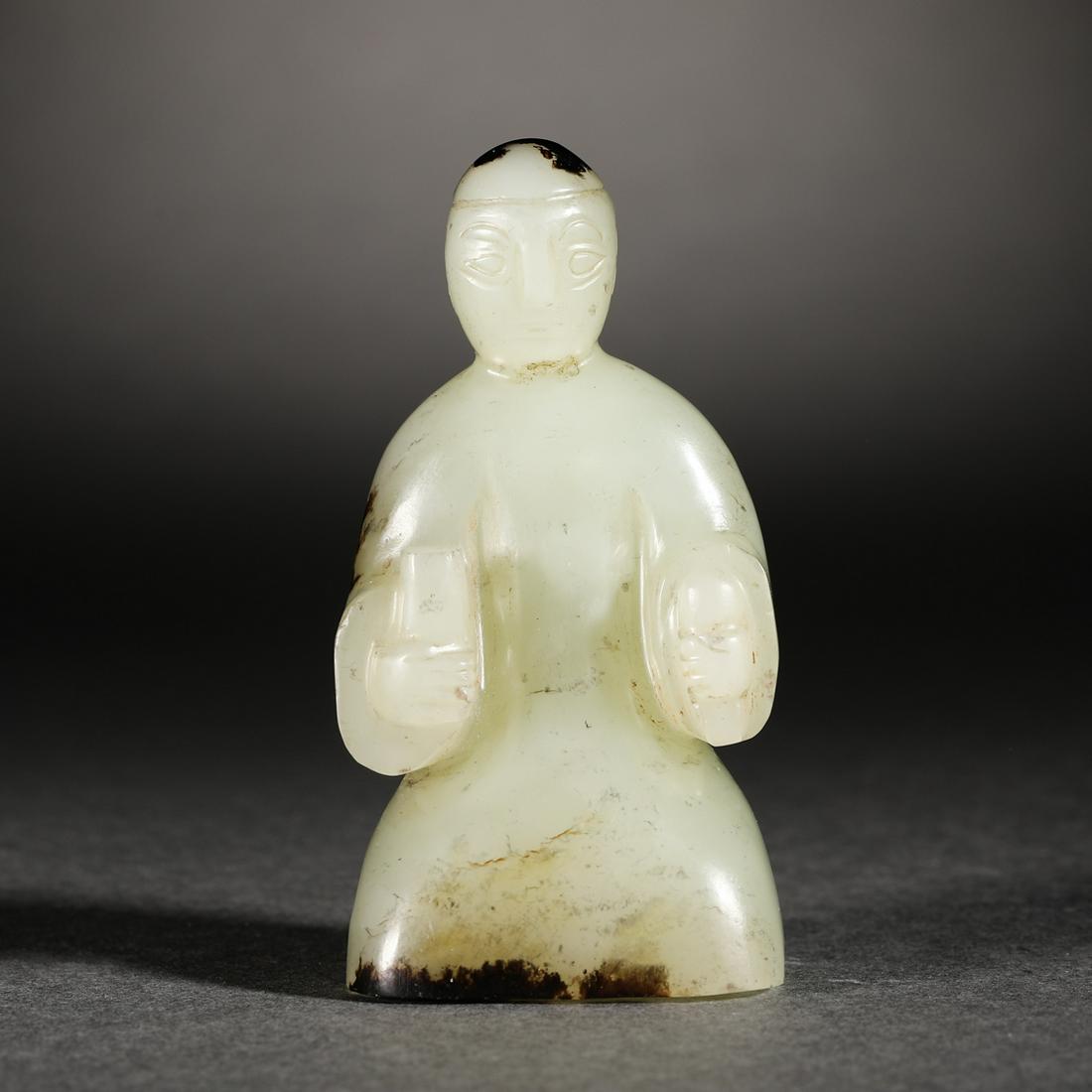 Han Dynasty Hetian jade figurine (1 of 9)