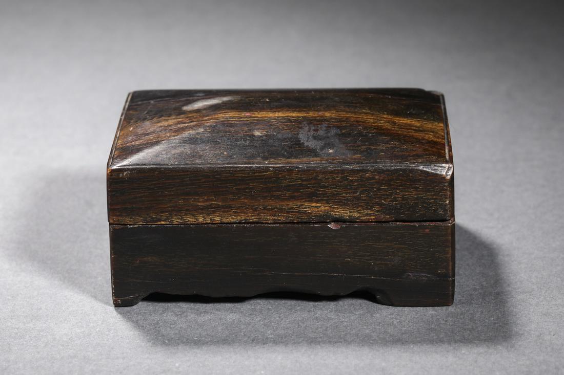 China Qing Dynasty wooden box (1 of 6)