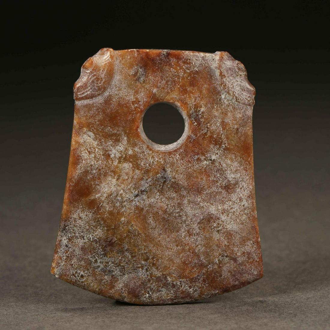 China Han Dynasty Hetian jade axe (1 of 9)