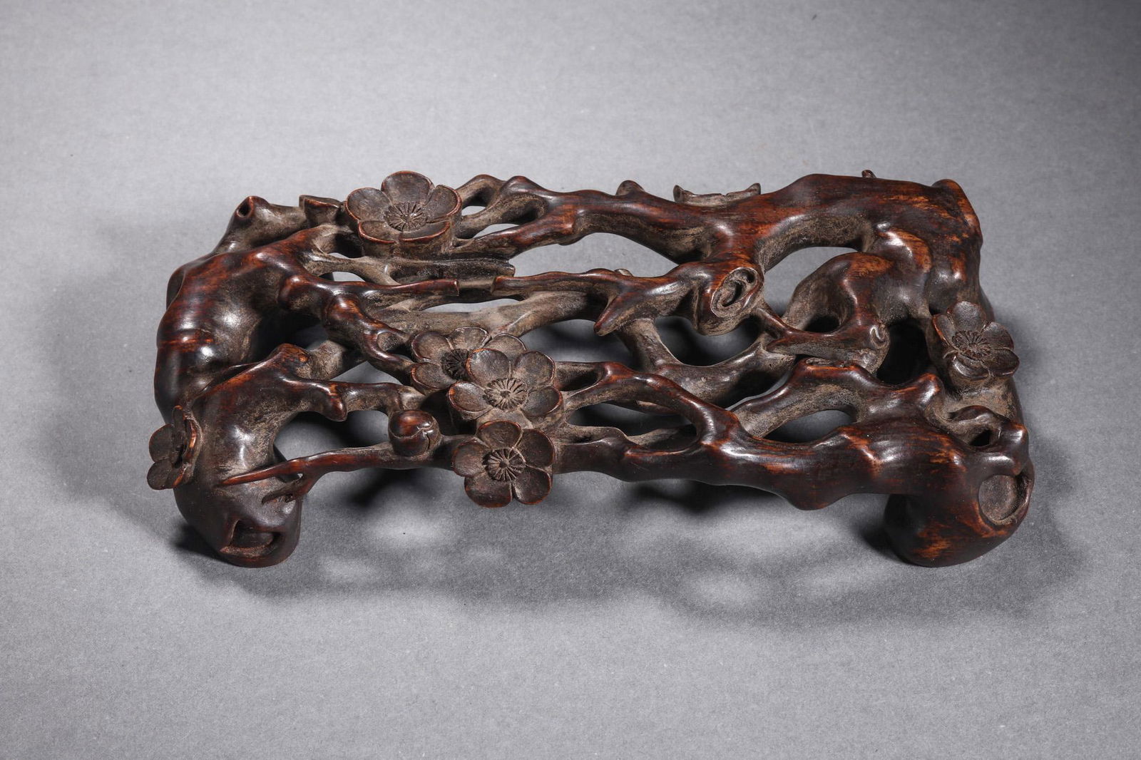 China Qing Dynasty Wooden Pen Holder (1 of 6)