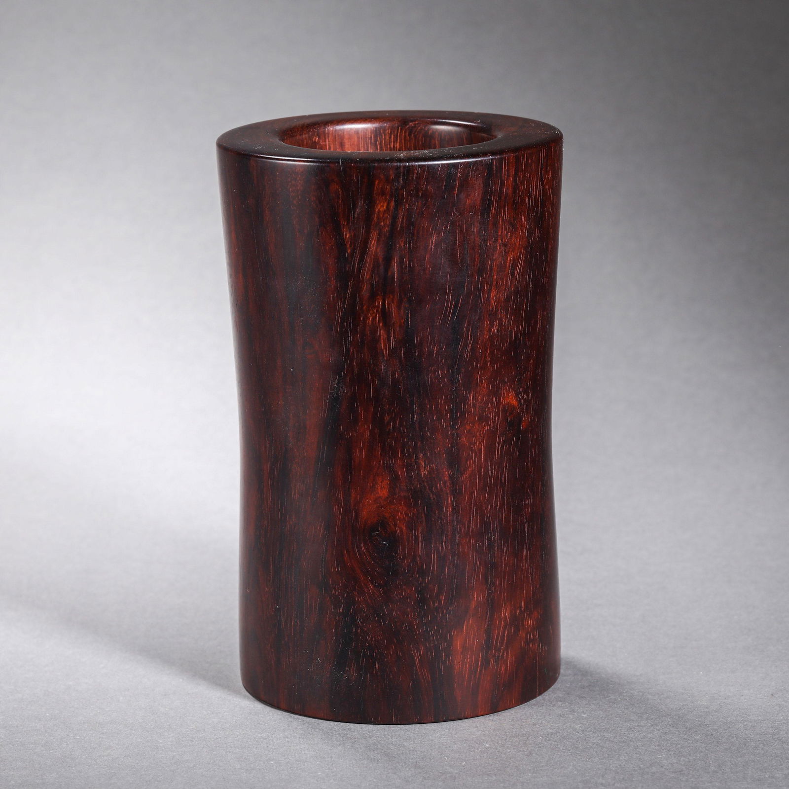 China Qing Dynasty wooden pen holder (1 of 6)