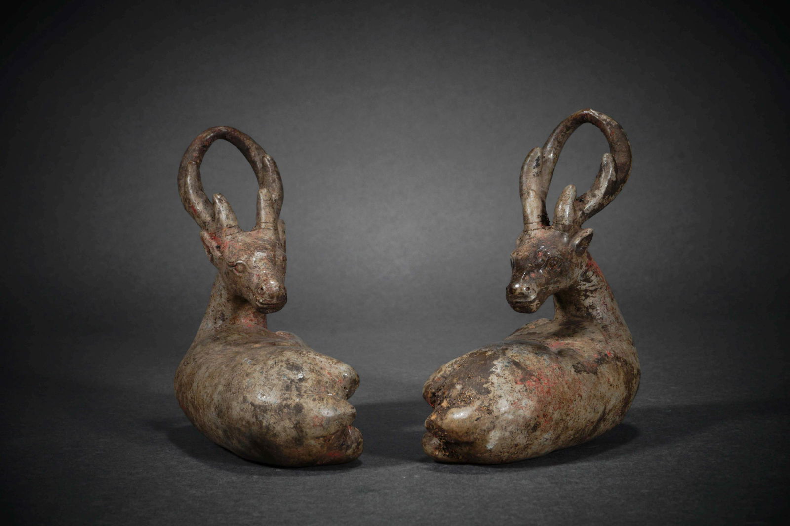 Han Dynasty Hetian Jade Deer (1 of 6)