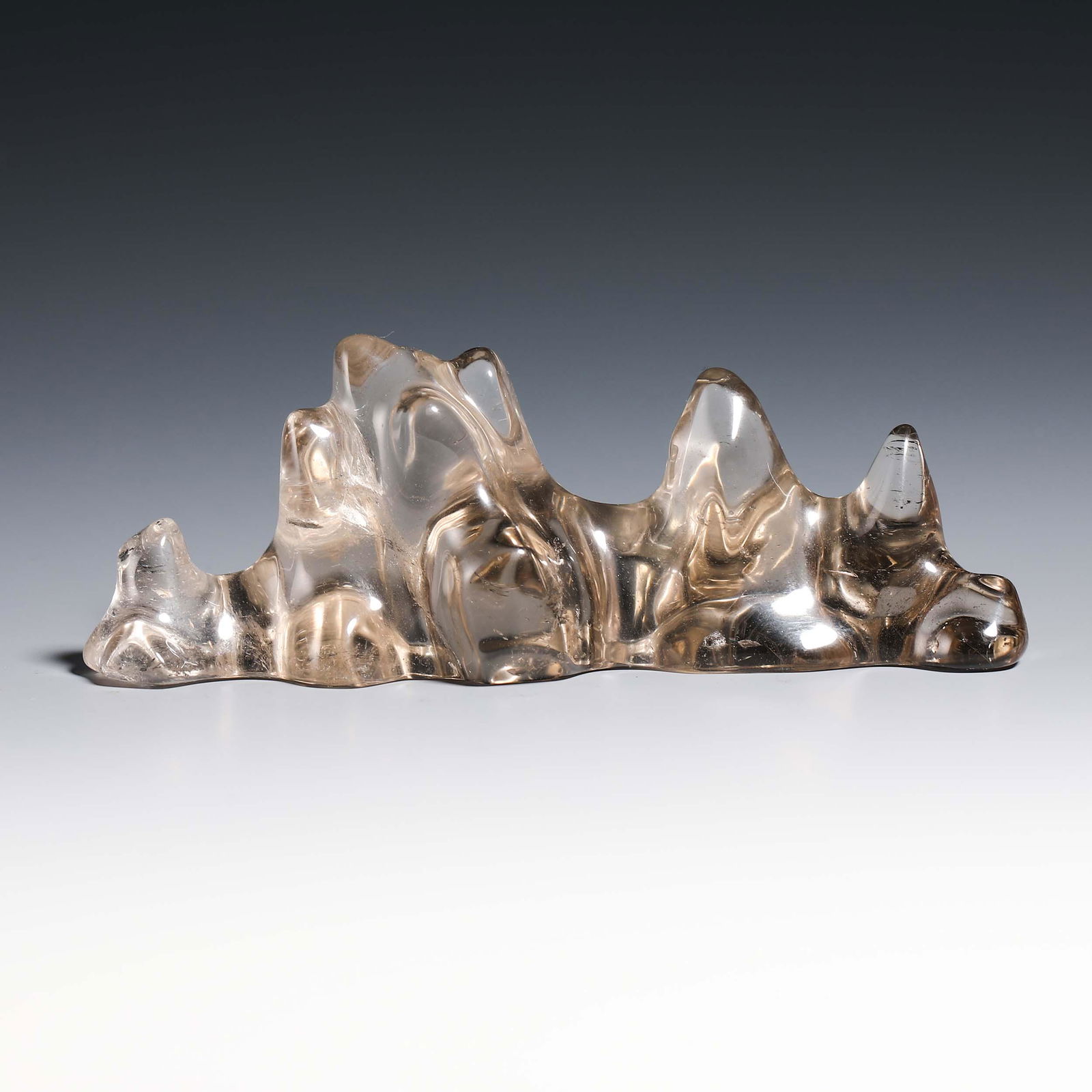 Qing dynasty crystal pen holder (1 of 7)