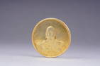 A pure gold coin