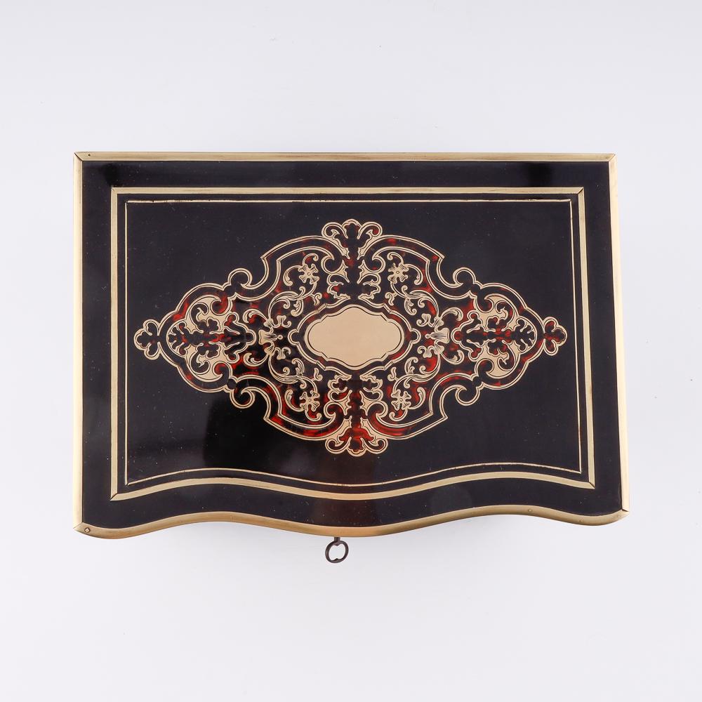 19th century Boulle cigar humidor