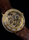 PIAGET 18K Rose Gold Skeleton Chronograph w/ 56 Factory