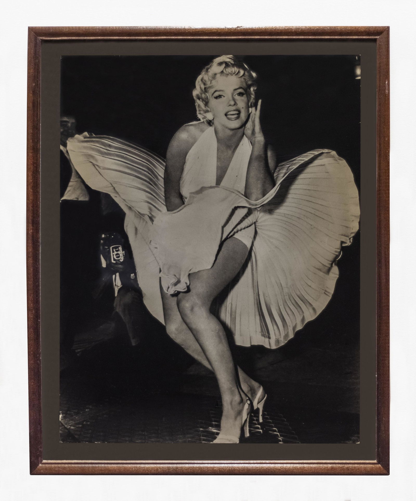 Sam Shaw "Marilyn Monroe, The Seven Year Itch, New York: This is a black and white, high quality digital print of Marilyn MonroeÕs Iconic flying skirt portrait. The picture was originally shot by Sam Shaw in 1953 when the director Billy Wilder was filming