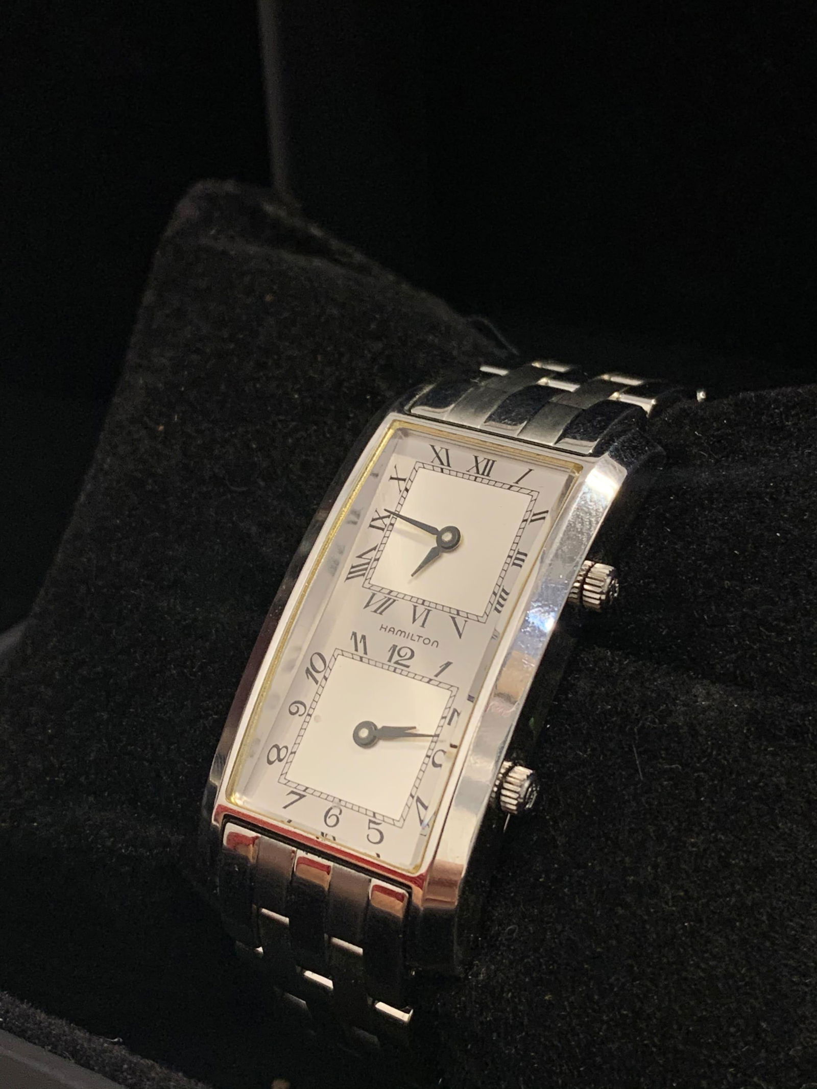Hamilton dual time best sale watch