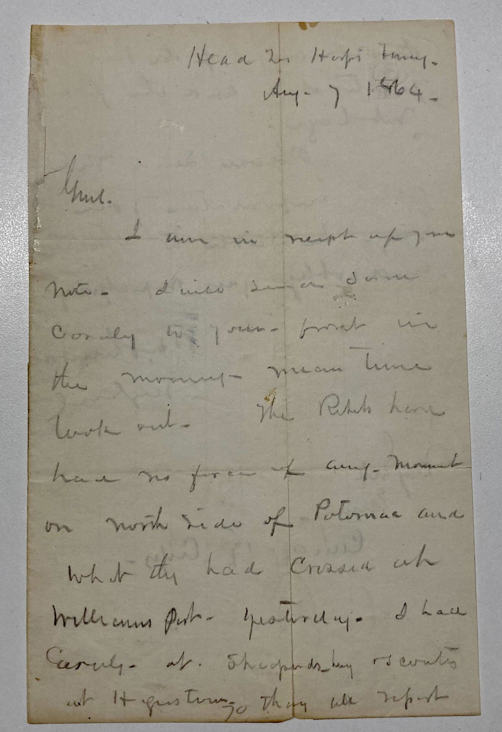 PHILIP SHERIDAN Original Civil War 1864 Signed Letter - $6K APR Value w/ Certificate of (1 of 3)