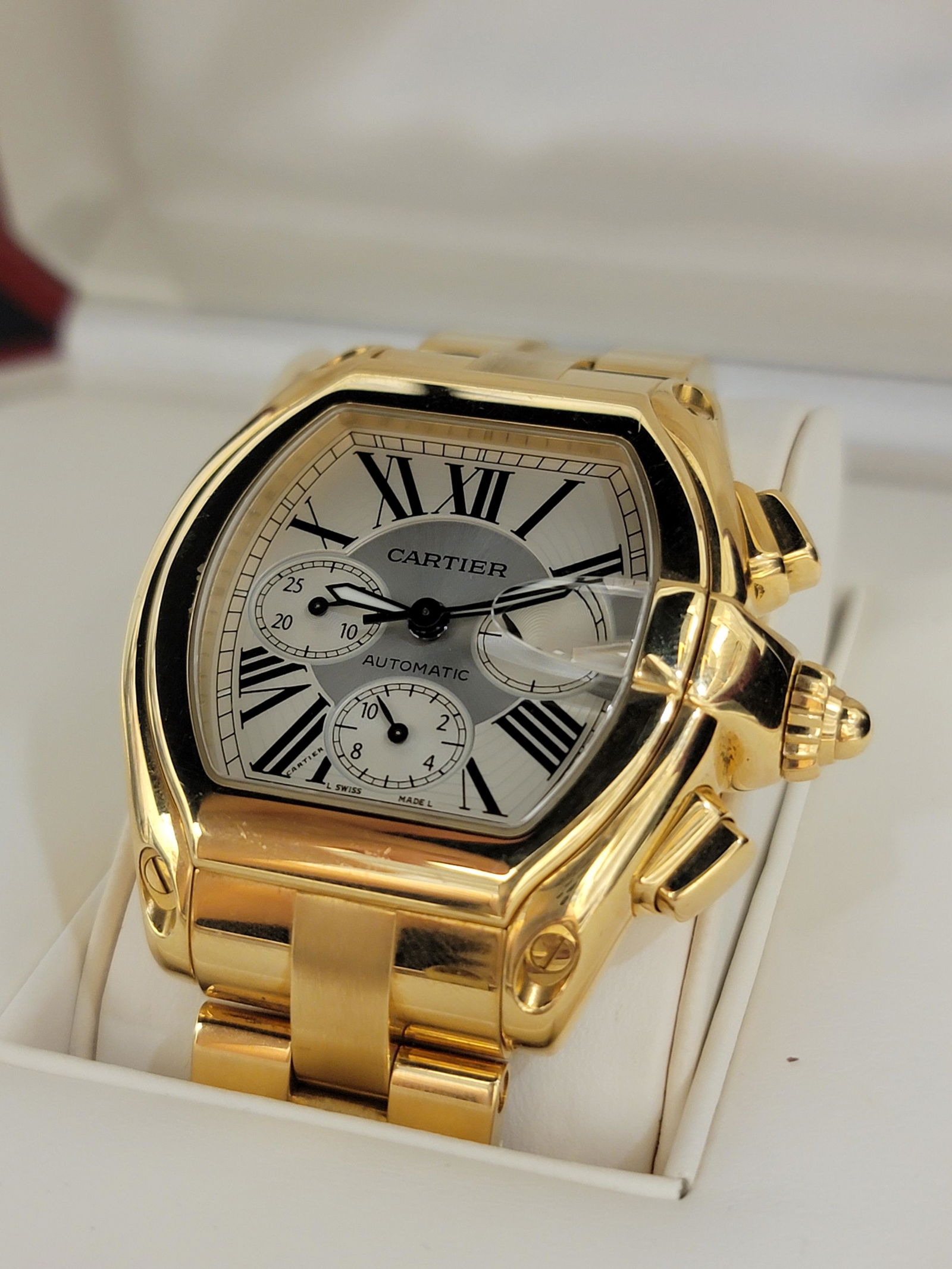 Cartier roadster 18k clearance