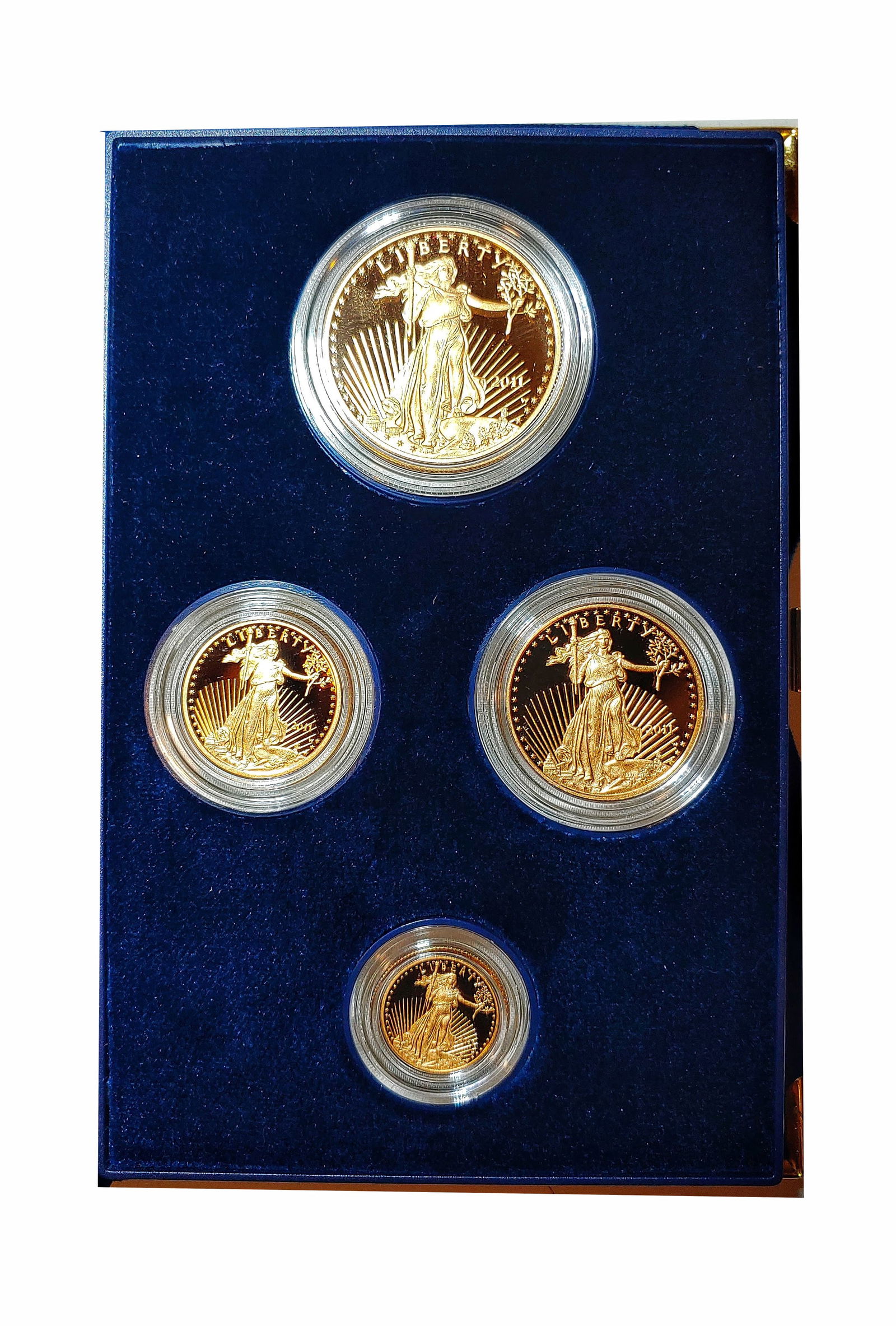 2011 American Gold Eagle Bullion Proof Set - $7K APR Value w/ CoA! âœ¿âœ“ (1 of 3)