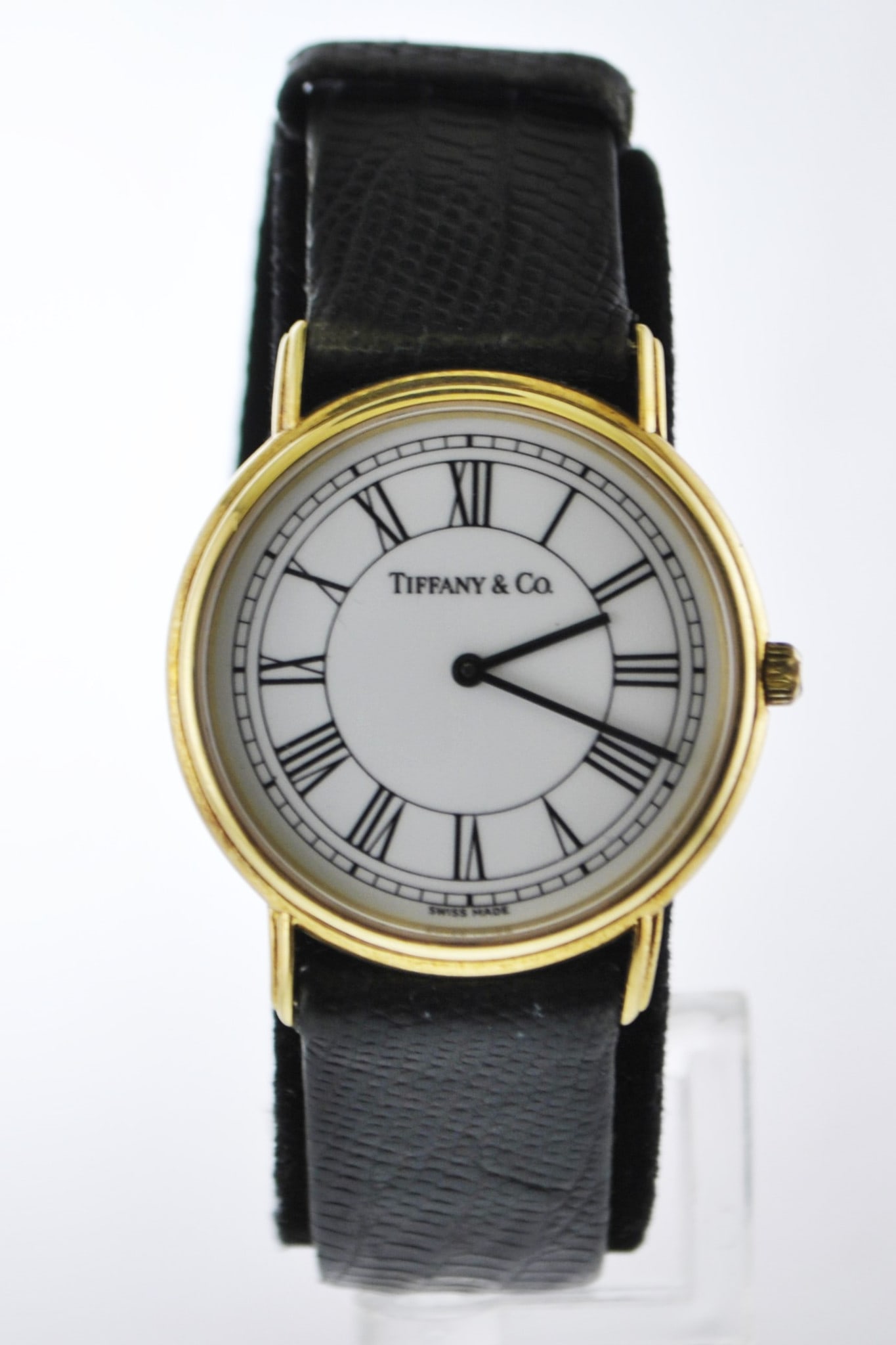 TIFFANY & Co. 18K Yellow Gold Stunning Men's Wristwatch #M0530 - $15K APR w/ CoA (1 of 6)