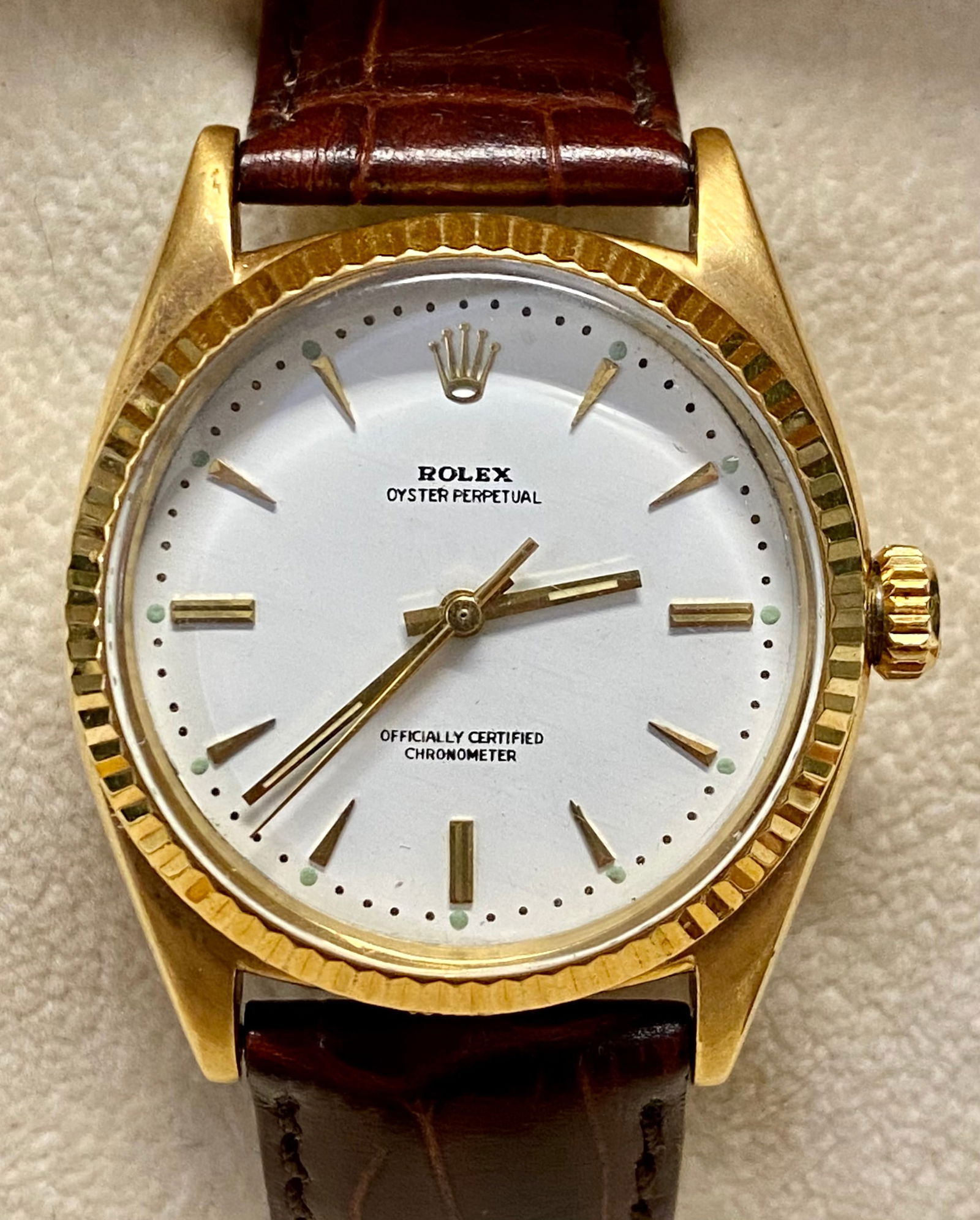 ROLEX Oyster Perpetual Vintage 1945's Automatic Men's Wristwatch- $40K APR w/COA (1 of 10)