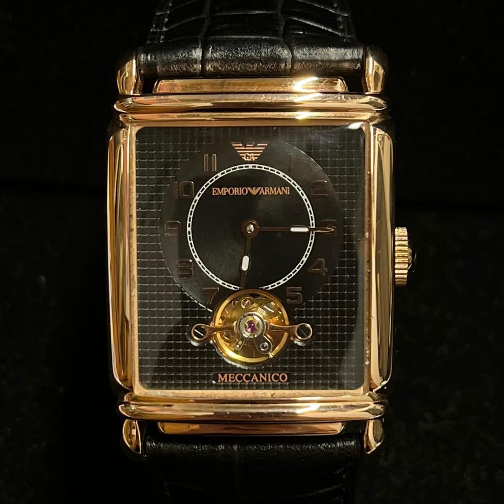 EMPORIO ARMANI 10th Anniversary Limited Edition SS RG Tone Watch- $8K APR w/ COA: EMPORIO ARMANI 10TH ANNIVERSARY LIMITED EDITION SS RG TONE WATCH - $8K APPRAISAL & CERTIFICATE OF AUTHENTICITY ITEM DESCRIPTION: Introducing an exquisitely rare Emporio Armani 10th Anniversary Limited