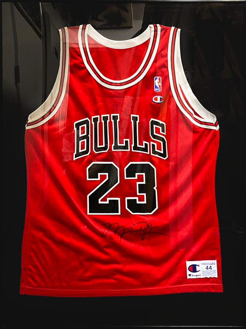 MICHAEL JORDAN Original Signed Chicago Bulls Jersey - $10K APR w/ CoA! (1 of 5)