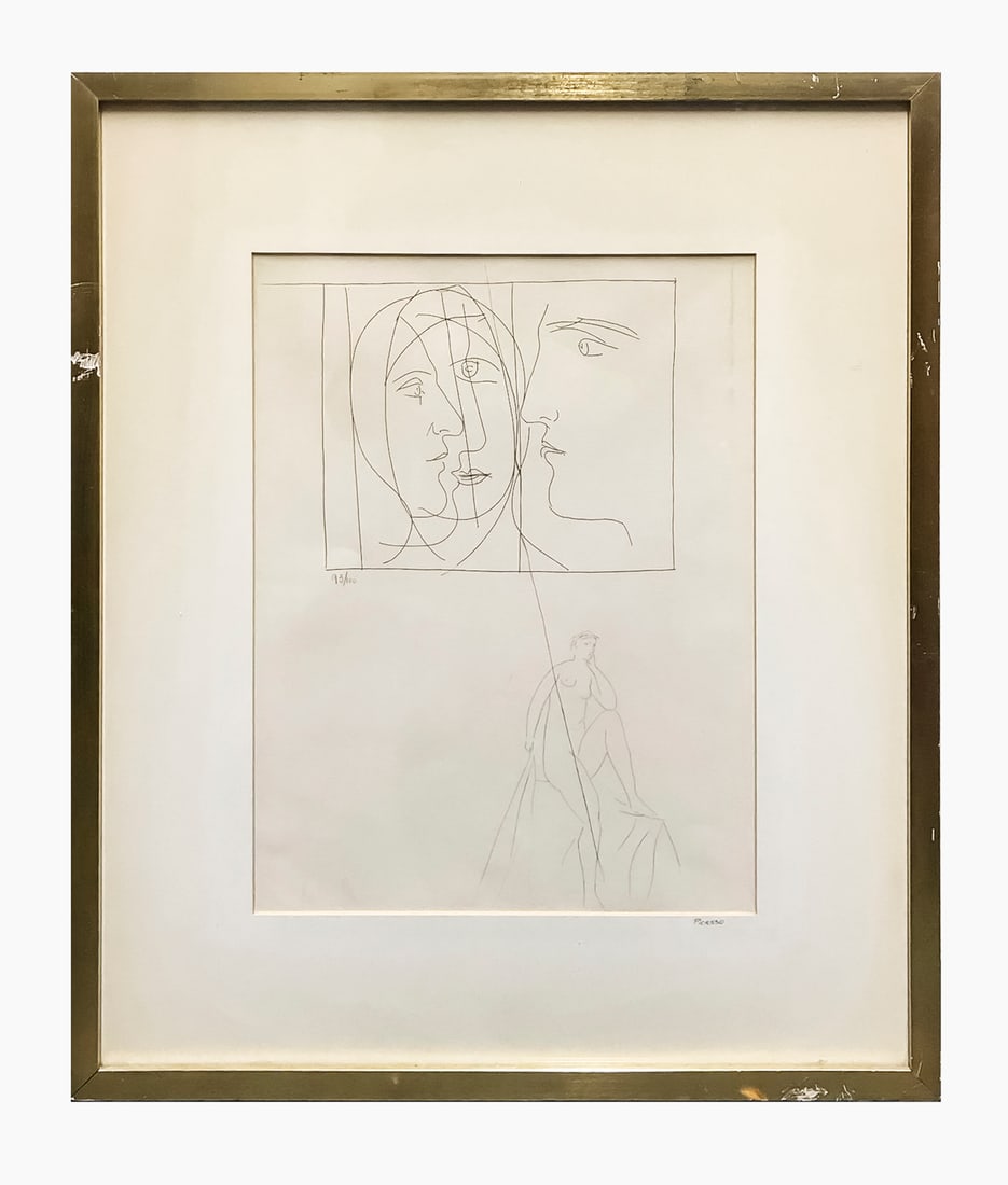 PABLO PICASSO “Les Métamorphoses d’Ovide?? Etching C.1931 - $40K APR Value w/CoA! (1 of 4)