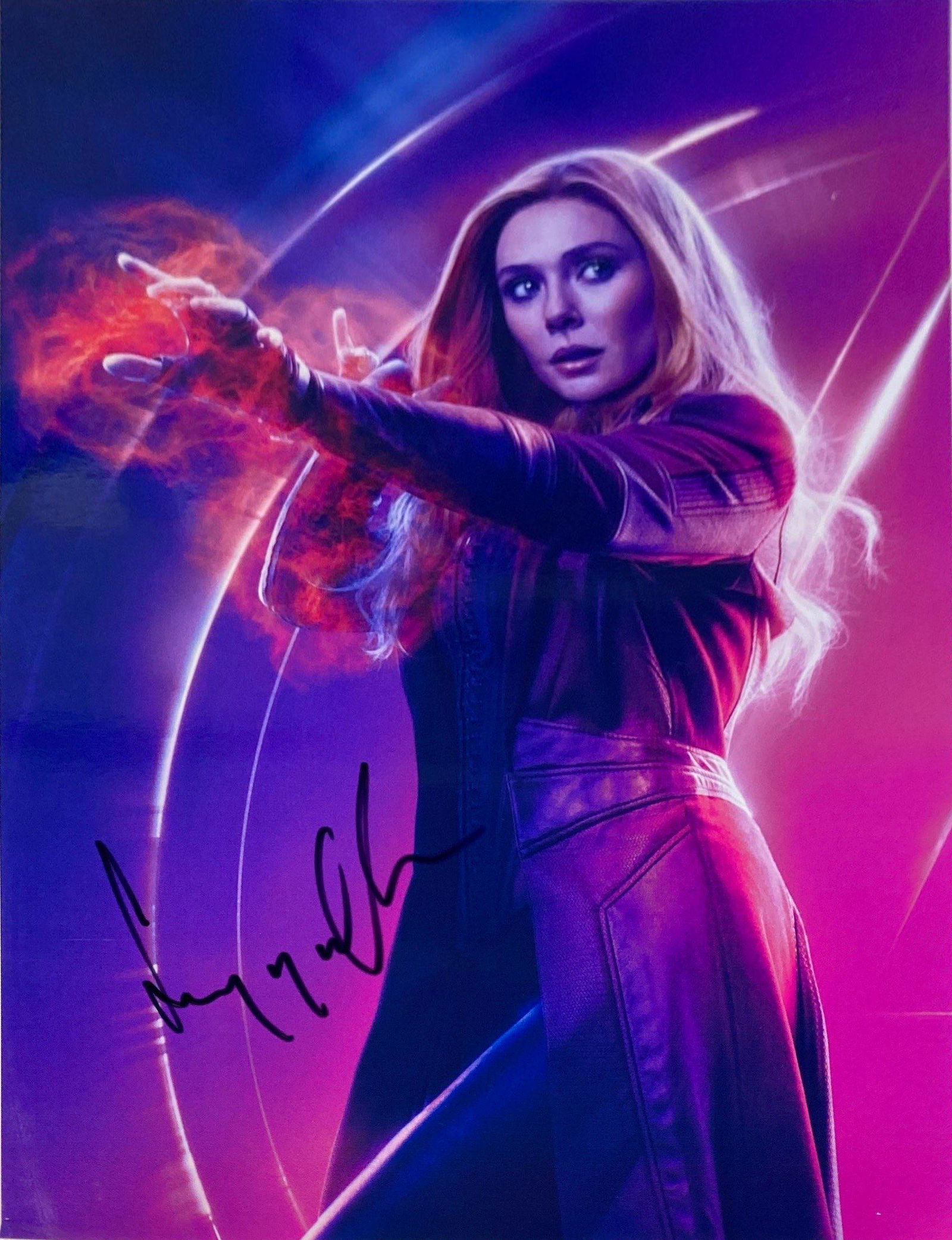 Elizabeth Olsen Autograph Signed Photo (1 of 1)