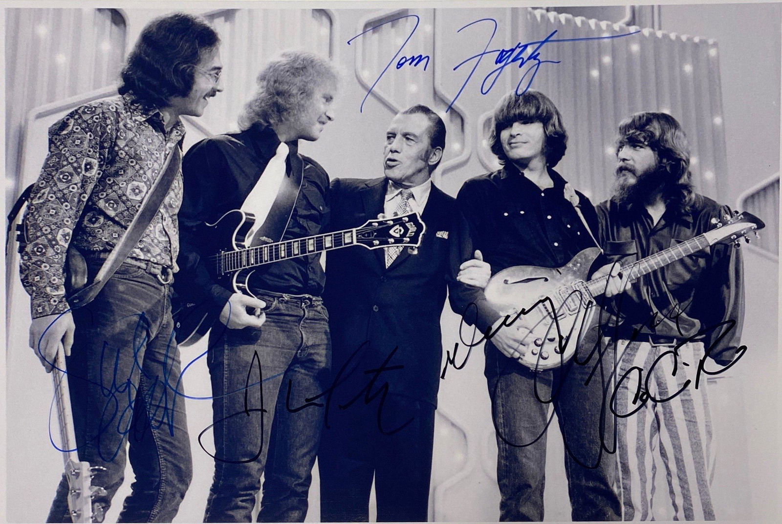 Autograph Signed Creedence Clearwater Revival Photo (1 of 1)