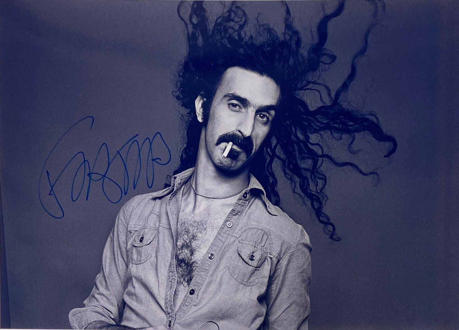Autograph Signed Frank Zappa Photo (1 of 1)