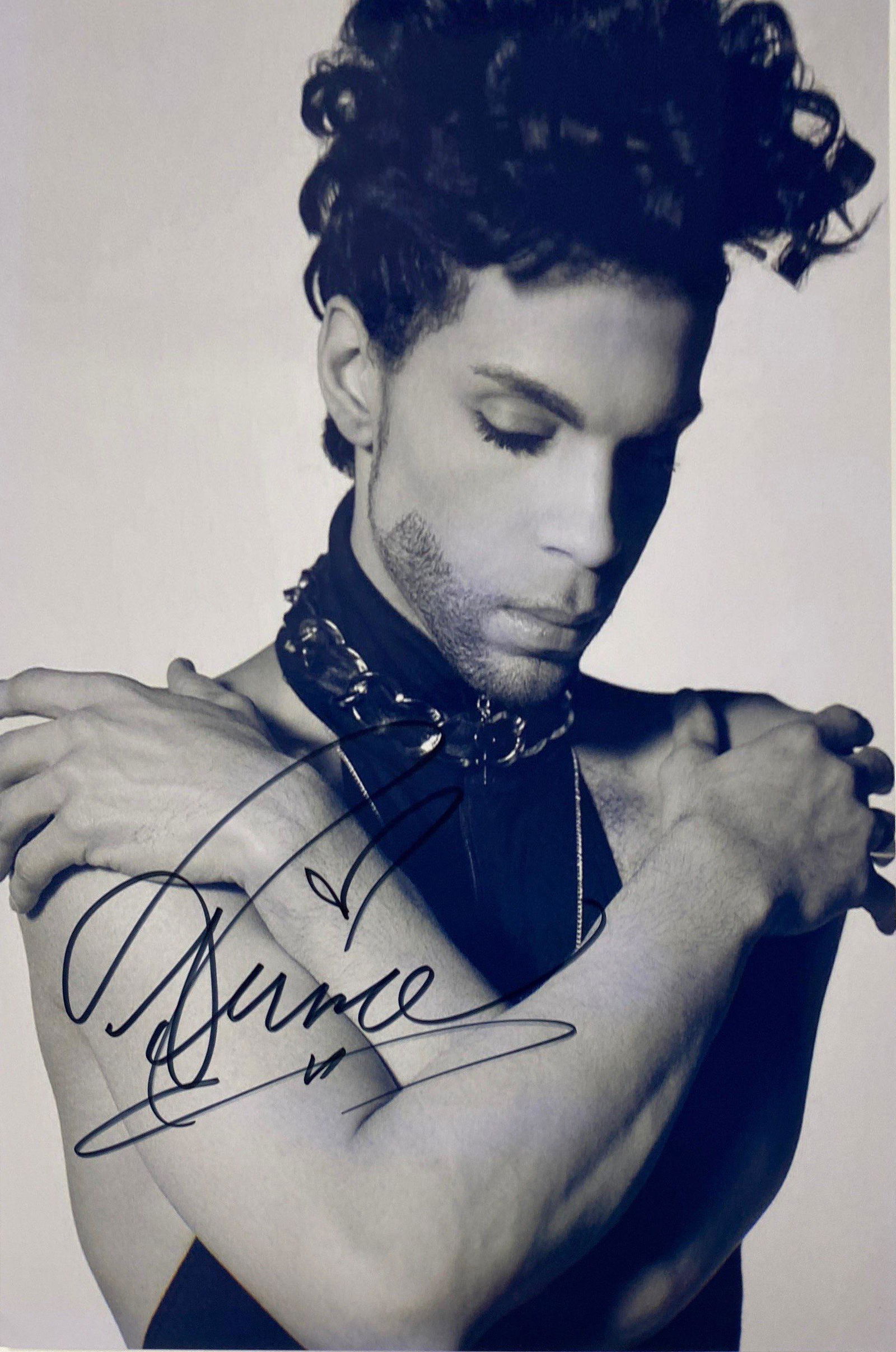 Autograph Signed Prince Photo (1 of 1)