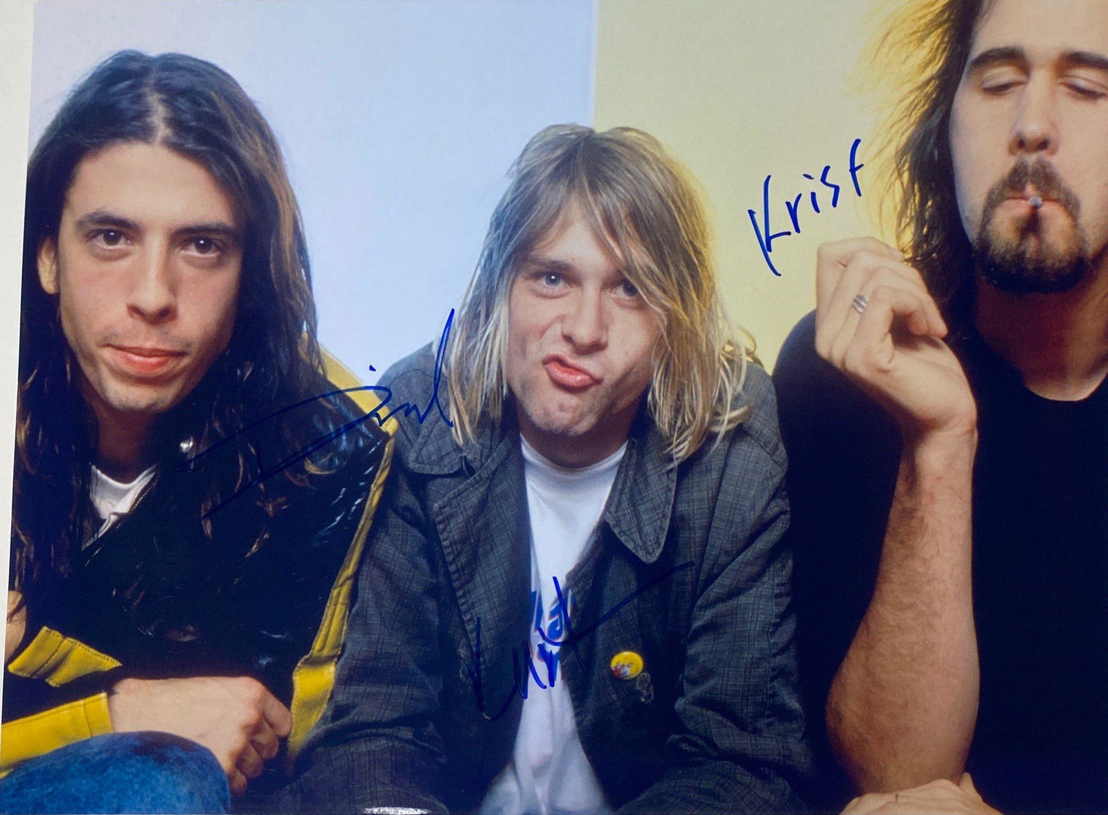 Autograph Signed Nirvana Photo (1 of 1)