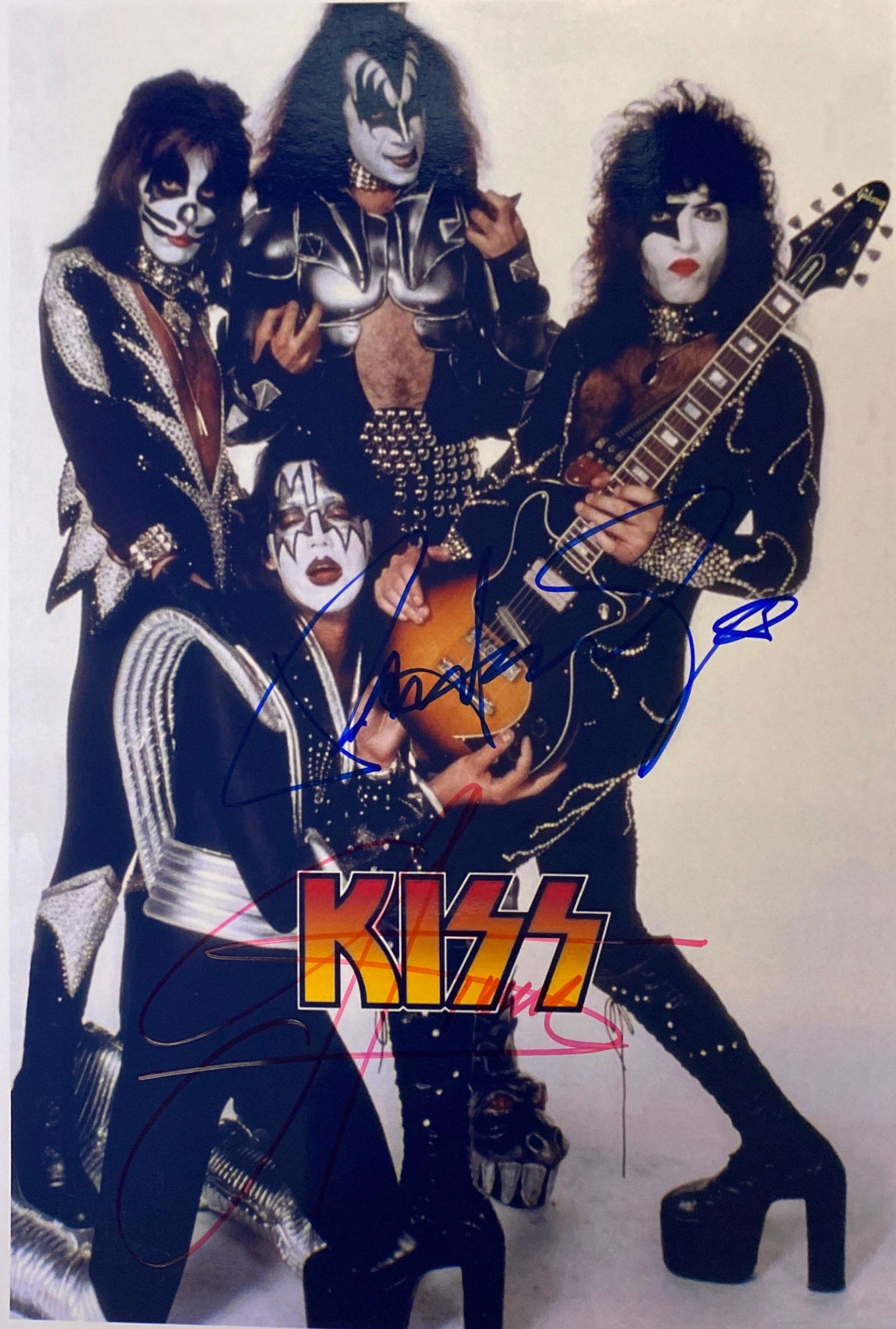 Autograph Signed KISS Gene Simmons Photo (1 of 1)