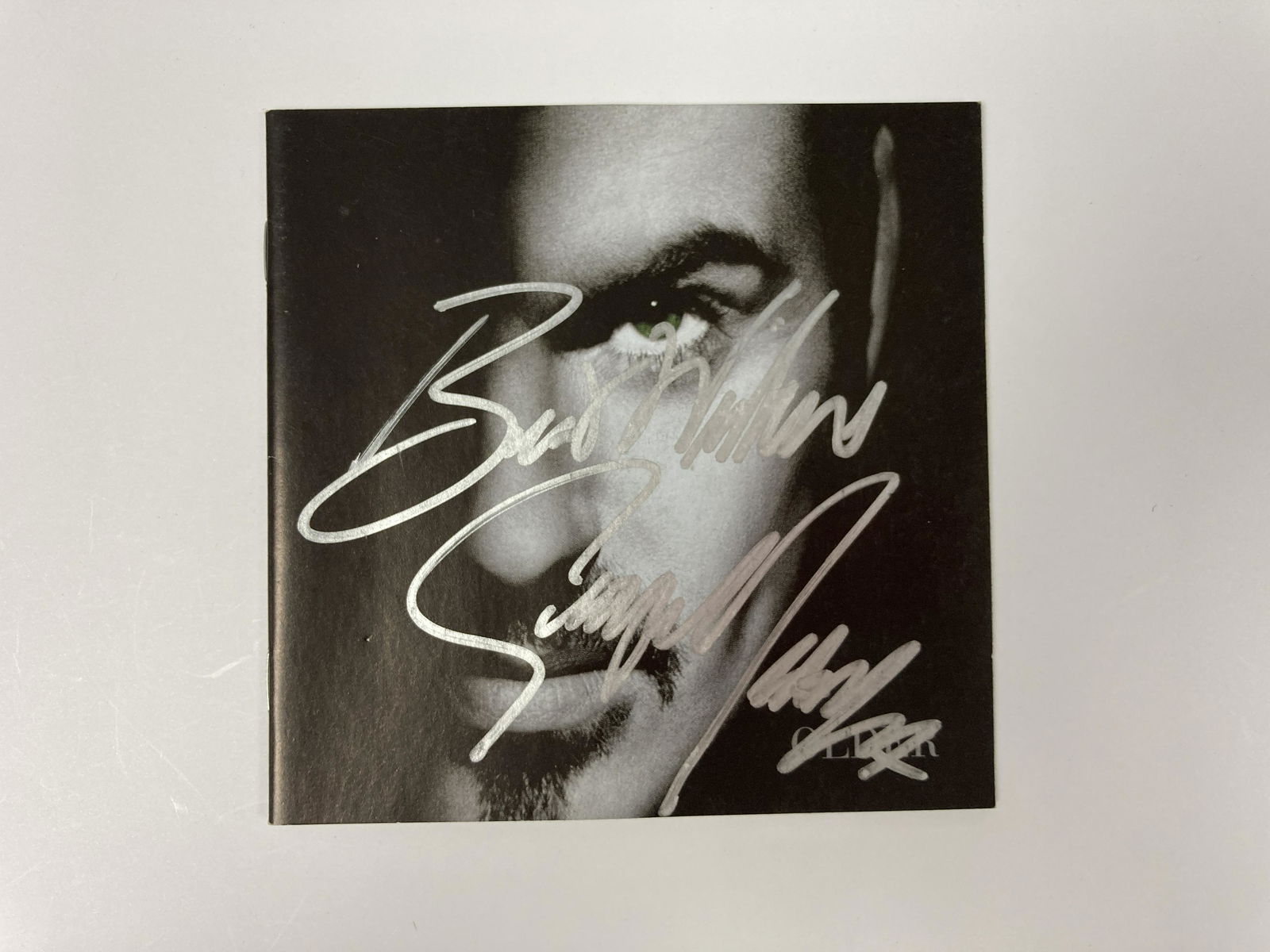 Autograph Signed George Michael Booklet (1 of 1)