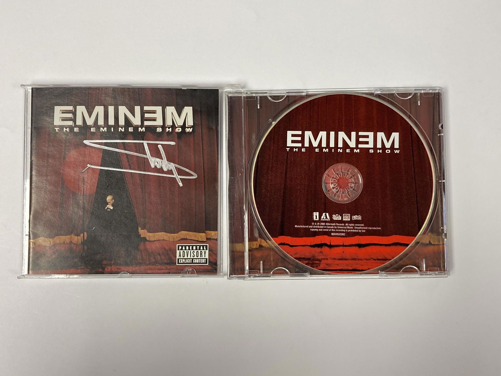 Autograph Signed Eminem Eminem Show CD (1 of 1)