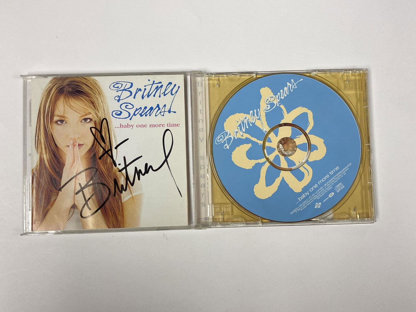 Autograph Signed Britney Spears Baby One More Time CD (1 of 1)