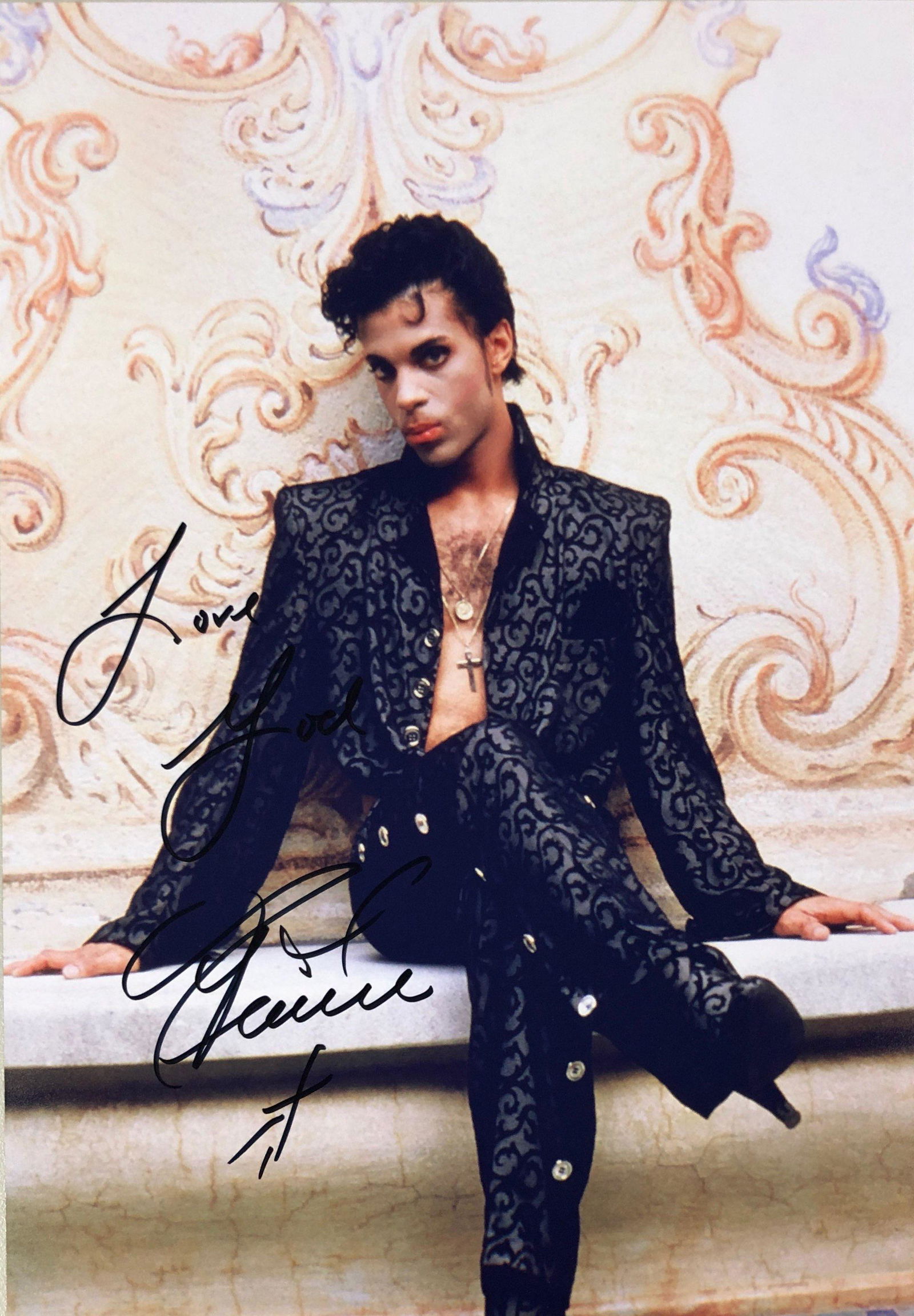 Prince Signed Photo (1 of 1)