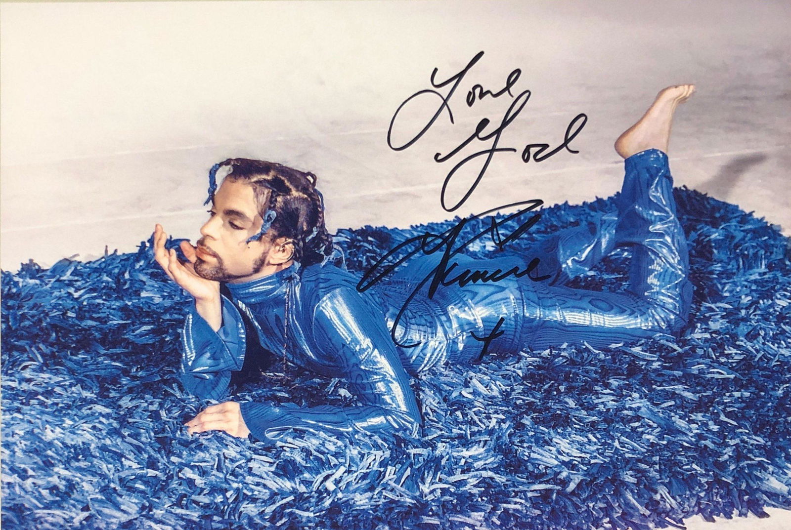 Prince Signed Photo (1 of 1)