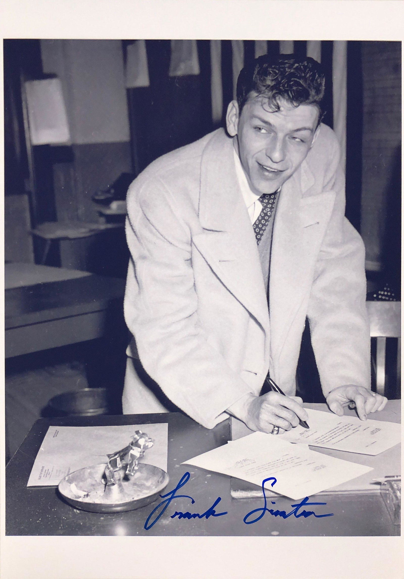 Frank Sinatra Signed Photo (1 of 1)