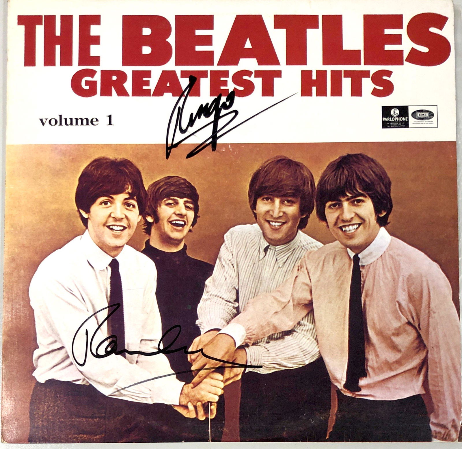 Ringo Paul McCartney Autographed Signed Greatest Hits (1 of 1)